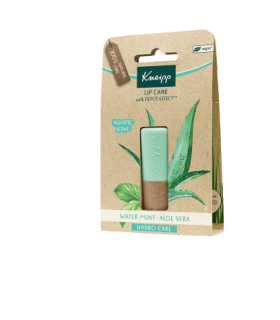 Kneipp Balsamo Labial Hydrocare Water Mint Aloe Vera 4.7 G