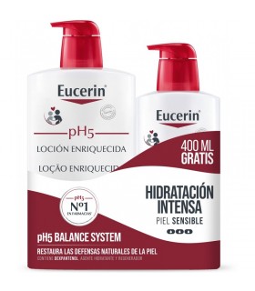 Eucerin loción enriquecida pH5 1L + REGALO 400 ml