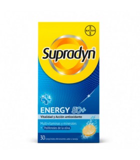 Supradyn Energy 50+ 30 Vitalidad y Acción antioxidante 30 Comprimidos