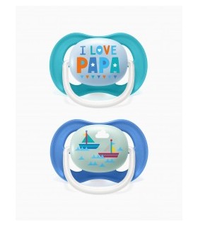 Philips Avent Chupete Silicona Ultra air Happy 6-18M