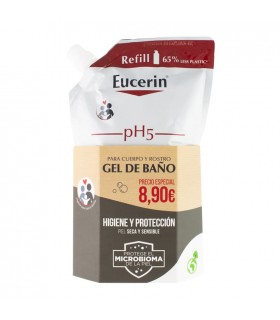 EUCERIN REFILL GEL DE BAÑO PH5 400 ML