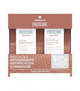 Endocare Radiance Pack Serum C Ferulic Edafence 30 Ml + 50% Dto Contorno De Ojos 15 Ml