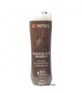 Control Chocolate Bubble Gel de Masaje Intimo 200 Ml