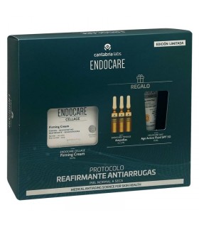 Endocare cellage firming crema 50 ml+tensage amp. 3x2ml+heliocare 360º age active fluido spf50 15ml