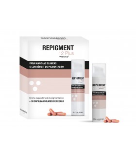 Bella Aurora Repigment 12 Plus 75 ML + Regalo Repigment Sun 30 Cápsulas