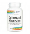 Solaray Calcium and Magnesium 90 Capsules