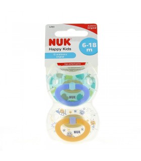 Chupete Nuk Latex 6 A 18 Meses 2 Unidades
