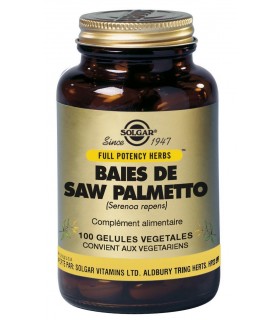 SOLGAR SAW PALMETTO (SERENOA REPENS)100 COMPRIMIDOS