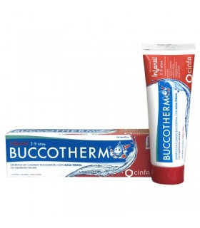 BUCCOTHERM INFANTIL fresa gel dentifrico 2-6 años 50ml