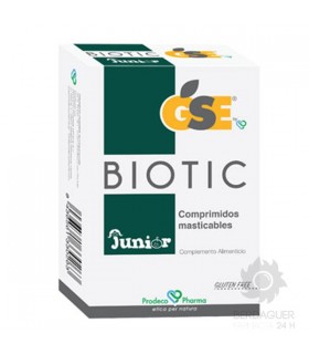 GSE Biotic Junior Comp Masticables 24 Comprimidos