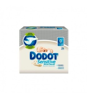 PAÑAL DODOT SENSITIVE RECIEN NACIDO T-0 24U