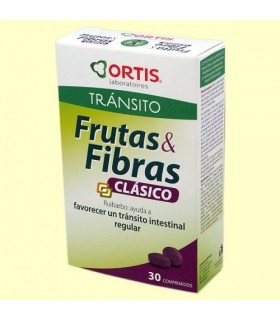 FRUTAS Y FIBRAS CLASICO 30 COMPRIMIDOS
