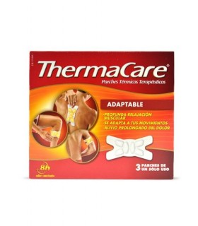 THERMACARE ADAPTABLE PARCHES TERMICOS 3 PARCHES