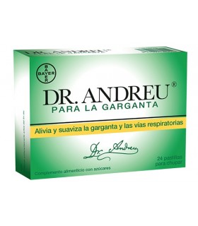 Dr Andreu Para La Garganta 24 Pastillas