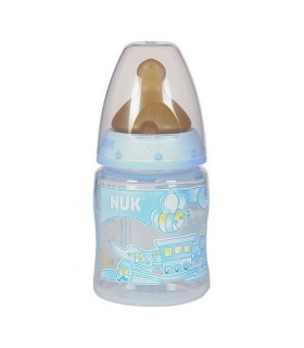 NUK BIBERON AZUL LATEX 0-6M 150 ML