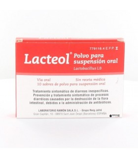 LACTEOL 10 SOBRES POLVO