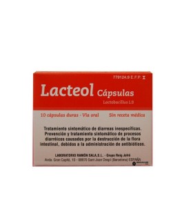 LACTEOL 10 CAPSULAS
