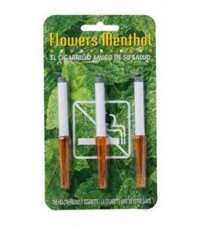 Flowers Mentolados Cigarrillos 3 Unds