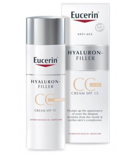 Eucerin Antiedad Hyaluron Filler CC Color Claro 50 ML