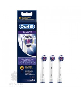 Oral B 3D White Recambio Cepillo Dental Electrico
