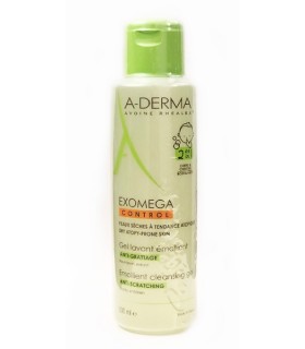 A-Derma Exomega 2 en 1 Cuerpo y Cabello Gel Limpiador 500 ML