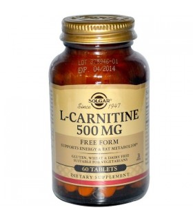 Solgar L-Carnitina 500 Mg 60 Cápsulas