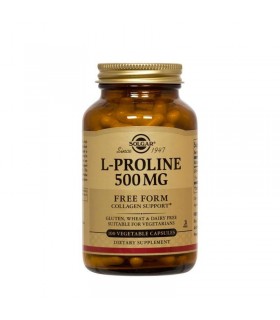 Solgar L-Prolina 500 Mg 100 Cápsulas