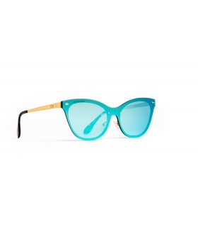 Acorvisión Gafas de Sol Unisex Lente Polarizada Espejo Verde