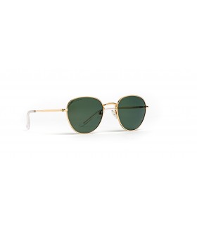 Acorvisión Gafas de Sol Unisex Color Oro Polarizada Verde
