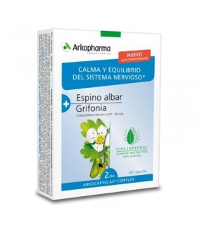 Arkopharma Crataegus + Grifonia 40 Capsulas
