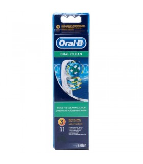 Oral-B Recambio Cepillo Dual Clean 3 ud