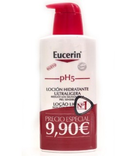 Eucerin Ph5 Locion Hidratante Ultraligera 400 Ml