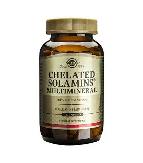 Solgar Chelated Solamins Multimineral 180 Comp.