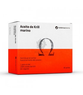 Botanica Pharma Aceite De Krill Marino Bensana 30 Perlas
