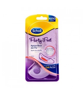 Scholl Party Feet Apoyo Arco Del Pie Gel Active 1 Par