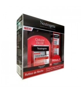 Neutrogena Rutina De Noche Cellular Boost Crema Regeneradora 50Ml + Regalo Contorno De Ojos 15Ml