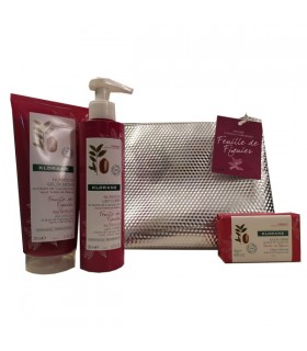 Klorane Neceser Feuille De Figuier Gel De Ducha 200 Ml + Leche Corporal 200 Ml + Jabon Crema 100 G