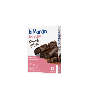 Bimanan BeSLIM Barritas Sabor Chocolate Intenso 10 uds
