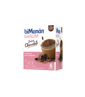 Bimanan BeSLIM Batido Sabor Chocolate 6 Unidades