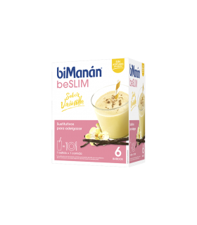 Bimanan BeSLIM Batidos Sabor Vainilla 6 Unidades