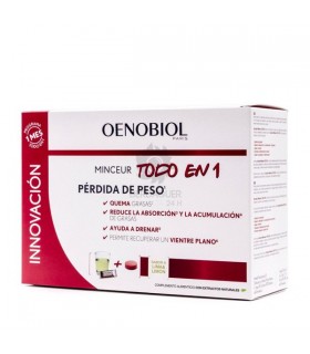 Oenobiol Minceur Todo En 1 30 Sticks + 60 Comprimidos