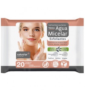 Salustar Toallitas Micelar Desmaquillantes y Exfoliantes 20 Unds