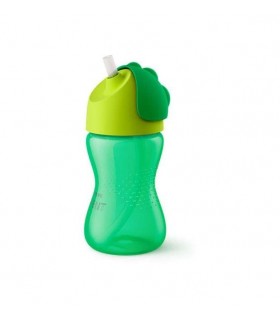 Philips Vaso Silicona con Pajita 300 ml
